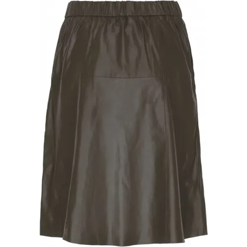 Skirts > Leather Skirts - - Notyz - Modalova