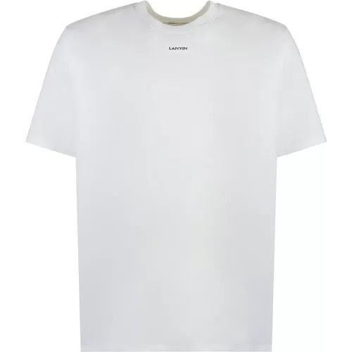 Lanvin - Tops > T-Shirts - White - Lanvin - Modalova