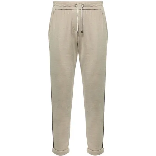 Trousers > Sweatpants - - BRUNELLO CUCINELLI - Modalova