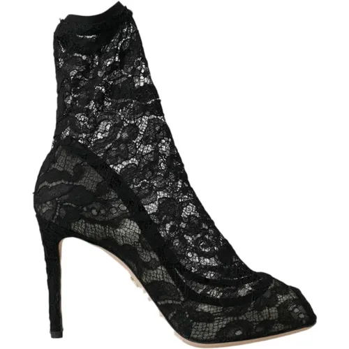 Shoes > Boots > Heeled Boots - - Dolce & Gabbana - Modalova