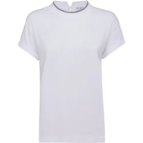 Tops > T-Shirts - - BRUNELLO CUCINELLI - Modalova