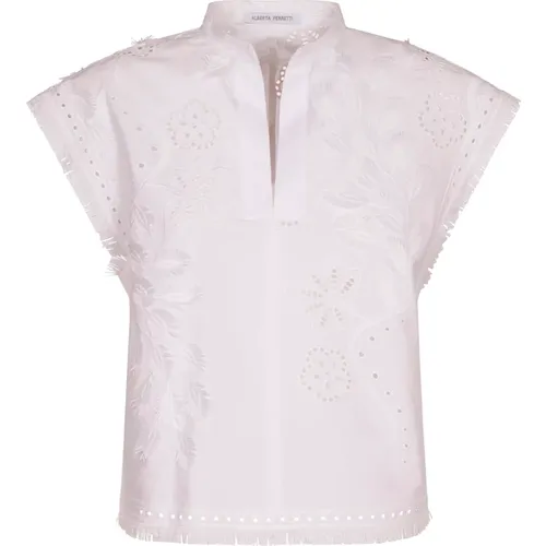 Blouses & Shirts > Blouses - - alberta ferretti - Modalova