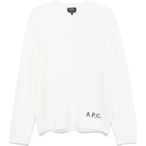 Knitwear > Round-neck Knitwear - - A.p.c. - Modalova