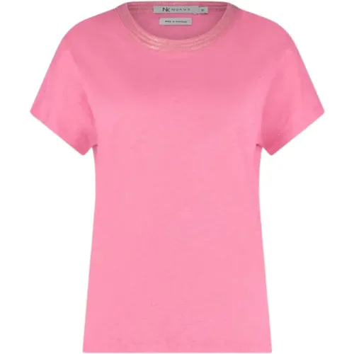 Nukus - Tops > T-Shirts - Pink - Nukus - Modalova