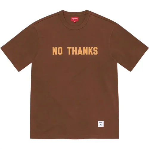 Supreme - Tops > T-Shirts - Brown - Supreme - Modalova