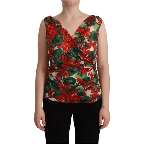 Tops > Sleeveless Tops - - Dolce & Gabbana - Modalova