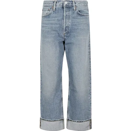 Jeans > Cropped Jeans - - Agolde - Modalova