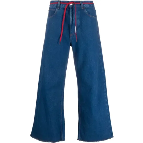 Marni - Jeans > Wide Jeans - Blue - Marni - Modalova