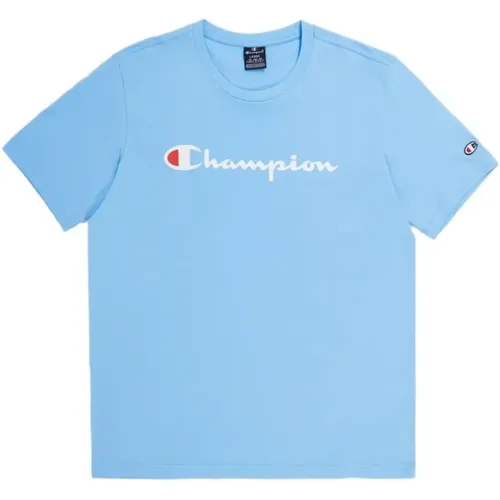 Champion - Tops > T-Shirts - Blue - Champion - Modalova