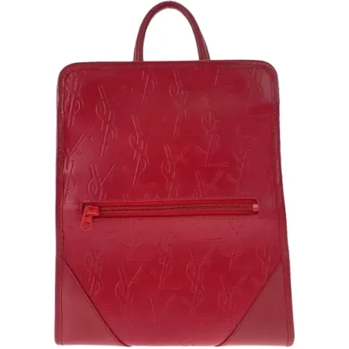 Pre-owned > Pre-owned Bags > Pre-owned Backpacks - - Yves Saint Laurent Vintage - Modalova