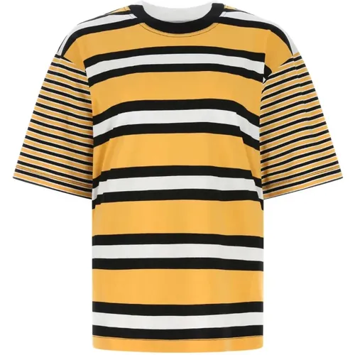 Marni - Tops > T-Shirts - Yellow - Marni - Modalova