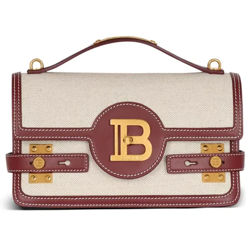 Balmain - Bags > Handbags - Beige - Balmain - Modalova