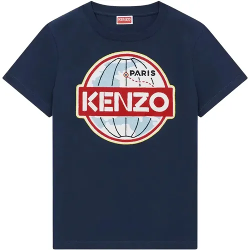 Kenzo - Tops > T-Shirts - Blue - Kenzo - Modalova