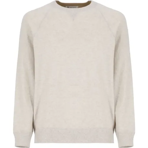 Knitwear > Round-neck Knitwear - - BRUNELLO CUCINELLI - Modalova