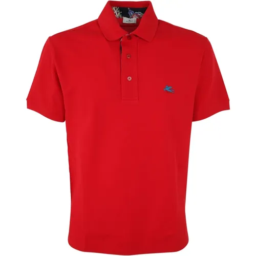 Etro - Tops > Polo Shirts - Red - ETRO - Modalova