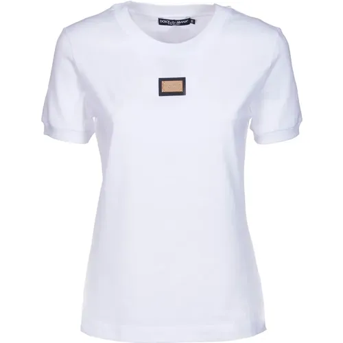 Tops > T-Shirts - - Dolce & Gabbana - Modalova