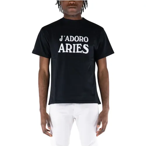 Aries - Tops > T-Shirts - Black - Aries - Modalova