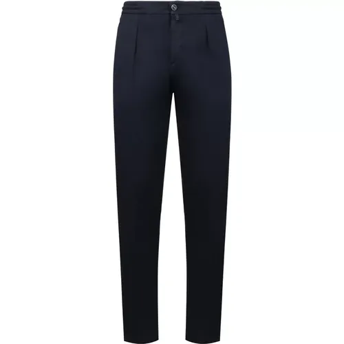 Trousers > Slim-fit Trousers - - Kiton - Modalova