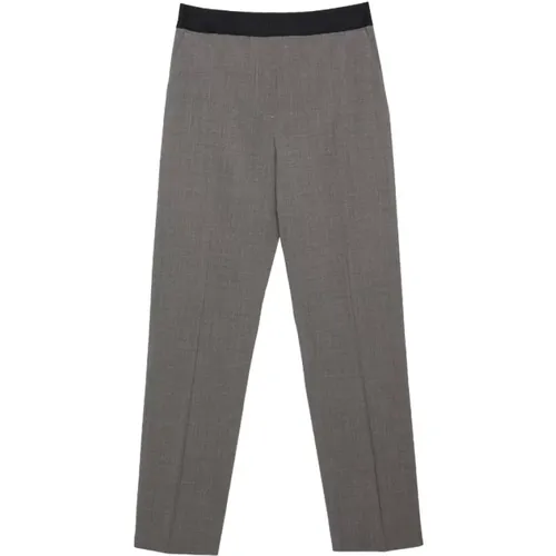 Trousers > Straight Trousers - - Msgm - Modalova