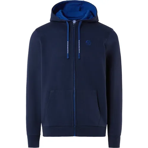 Sweatshirts & Hoodies > Zip-throughs - - North Sails - Modalova