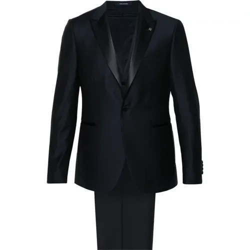 Suits > Suit Sets > Single Breasted Suits - - Tagliatore - Modalova