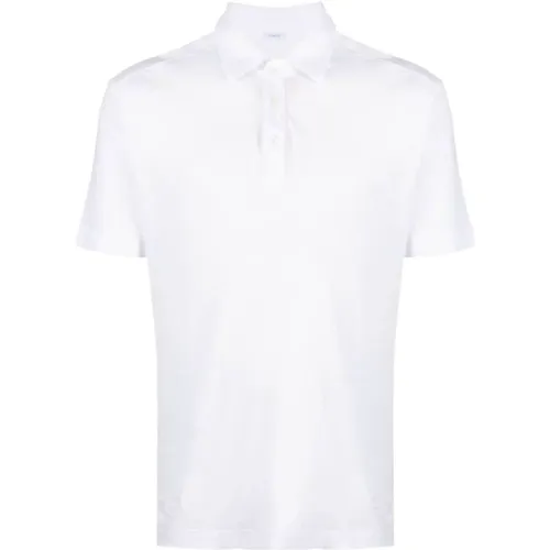 Malo - Tops > Polo Shirts - White - Malo - Modalova