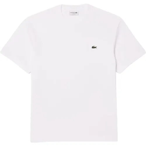 Lacoste - Tops > T-Shirts - White - Lacoste - Modalova