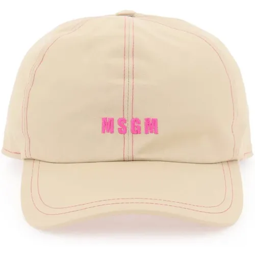 Accessories > Hats > Caps - - Msgm - Modalova