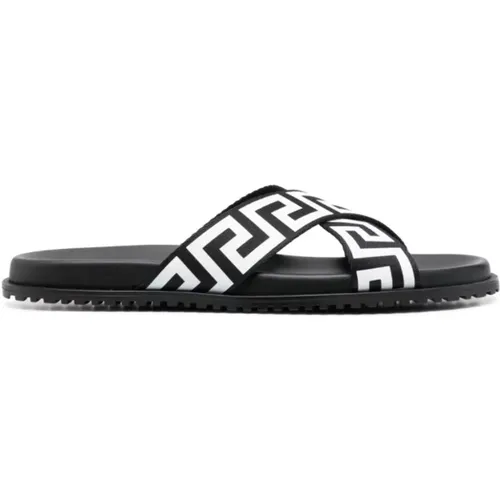 Shoes > Flip Flops & Sliders > Sliders - - Versace - Modalova