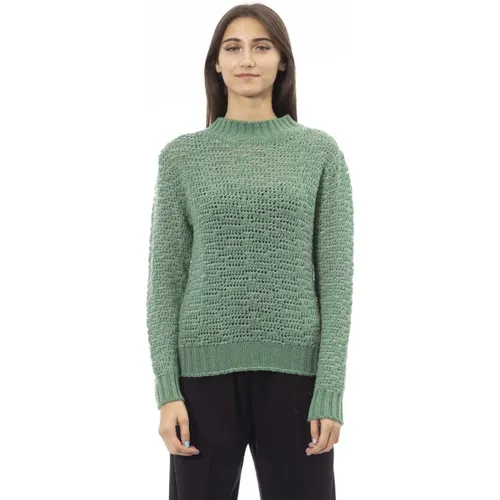 Knitwear > Round-neck Knitwear - - Alpha Studio - Modalova