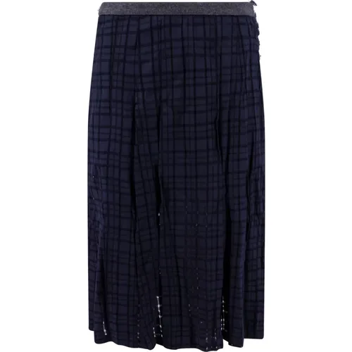 Skirts > Midi Skirts - - Durazzi Milano - Modalova