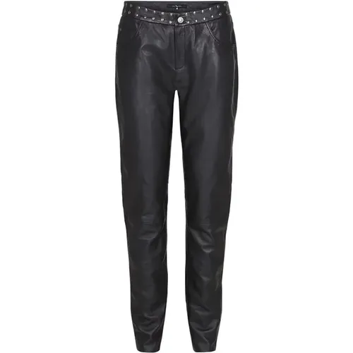 Trousers > Leather Trousers - - Btfcph - Modalova