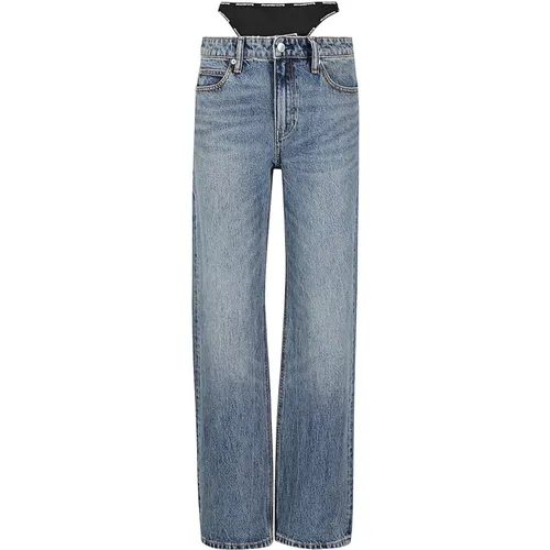 Jeans > Straight Jeans - - alexander wang - Modalova