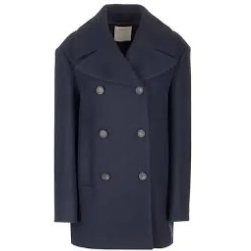 Coats > Double-Breasted Coats - - SPORTMAX - Modalova