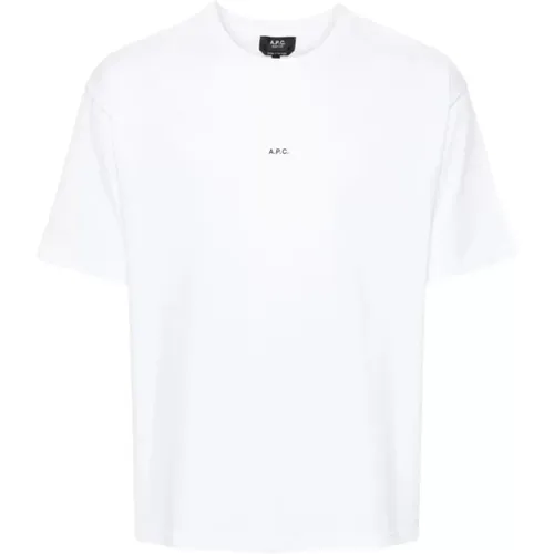 A.p.c. - Tops > T-Shirts - White - A.p.c. - Modalova