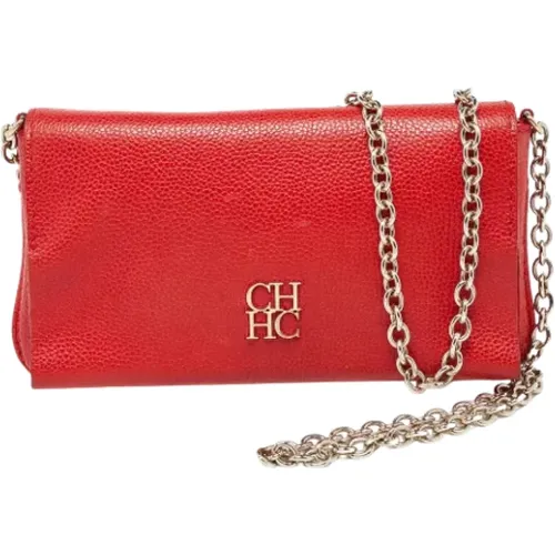 Pre-owned > Pre-owned Bags > Pre-owned Cross Body Bags - - Carolina Herrera Pre-owned - Modalova