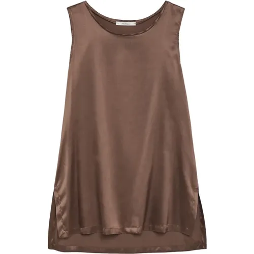 Tops > Sleeveless Tops - - Maliparmi - Modalova