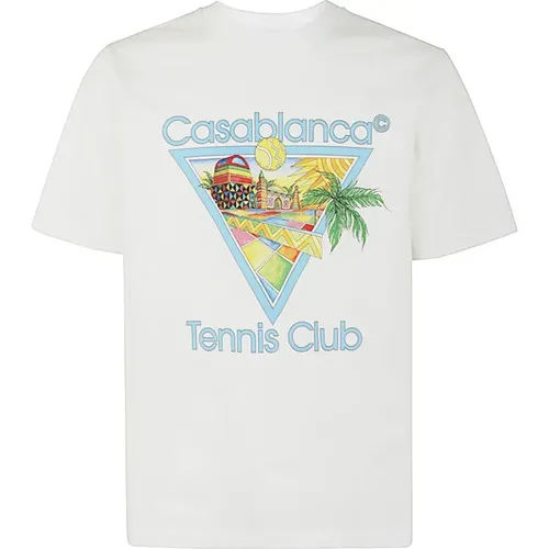 Tops > T-Shirts - - Casablanca - Modalova