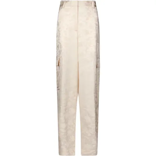 Trousers > Straight Trousers - - Mes Demoiselles - Modalova