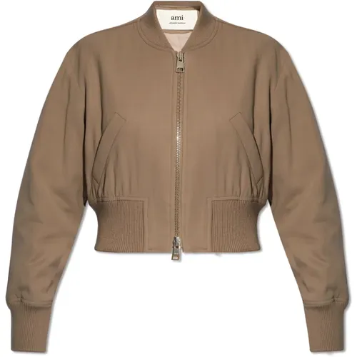 Jackets > Bomber Jackets - - Ami Paris - Modalova