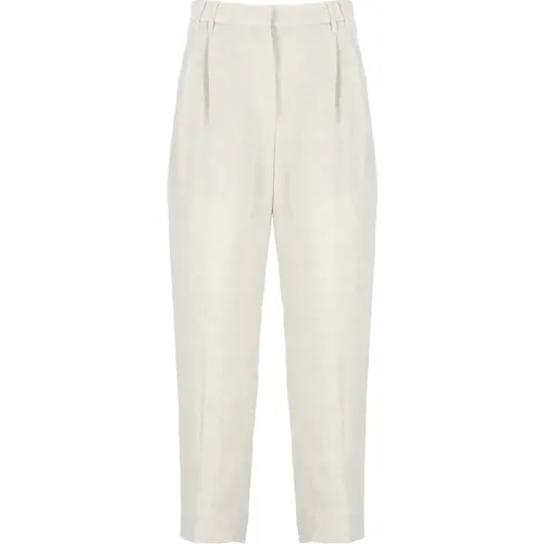 Trousers > Tapered Trousers - - BRUNELLO CUCINELLI - Modalova