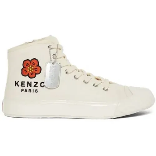 Kenzo - Shoes > Sneakers - Beige - Kenzo - Modalova