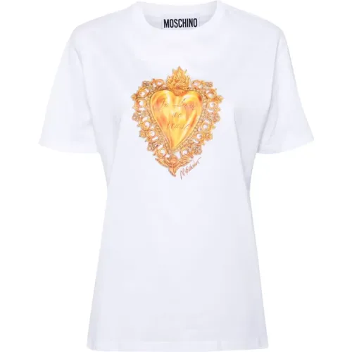 Tops > T-Shirts - - Moschino - Modalova