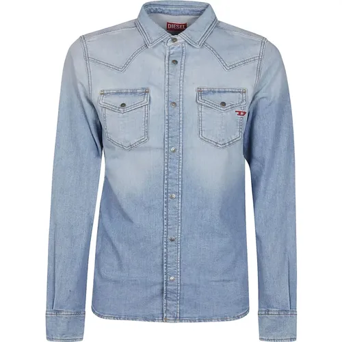 Shirts > Denim Shirts - - Diesel - Modalova