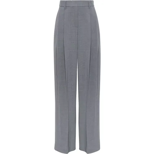 Trousers > Wide Trousers - - BRUNELLO CUCINELLI - Modalova