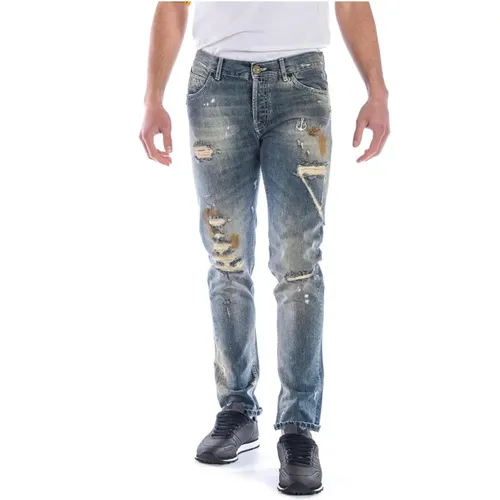 Jeans > Slim-fit Jeans - - Daniele Alessandrini - Modalova