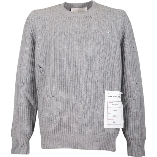 Knitwear > Round-neck Knitwear - - Amaránto - Modalova