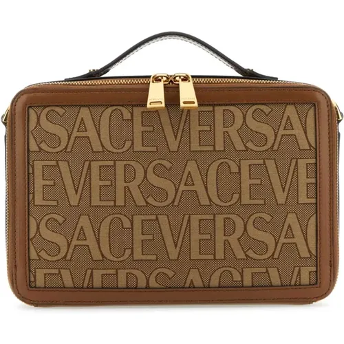 Versace - Bags > Handbags - Brown - Versace - Modalova