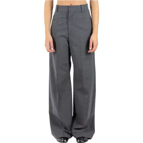 Trousers > Wide Trousers - - MM6 Maison Margiela - Modalova