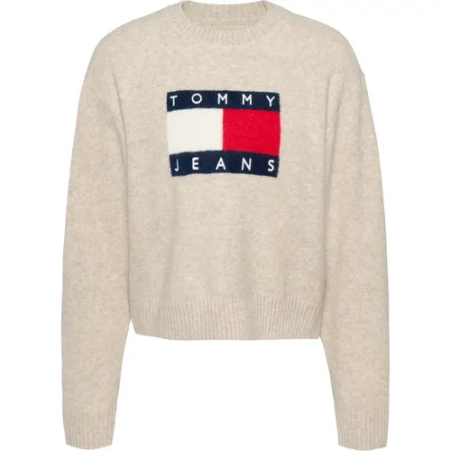 Knitwear > Round-neck Knitwear - - Tommy Jeans - Modalova